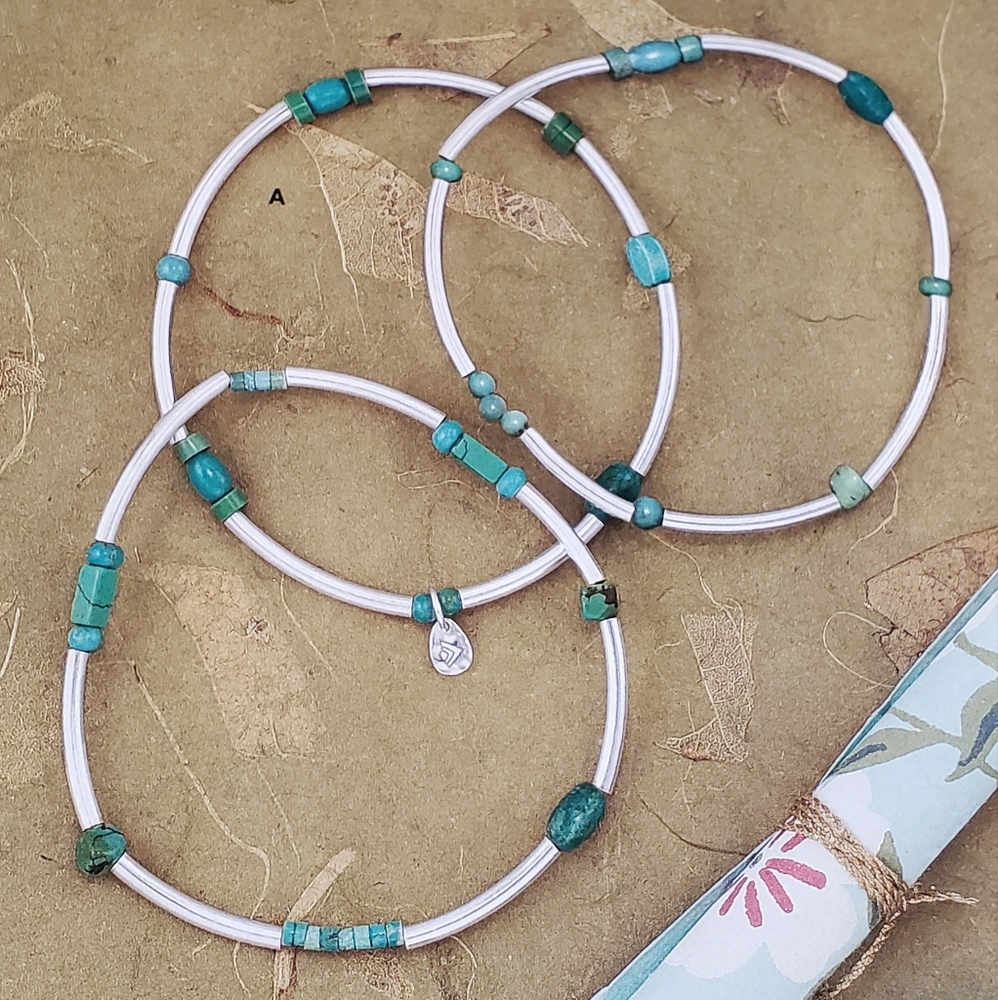 Silpada Trio Turquiose  Bracelets